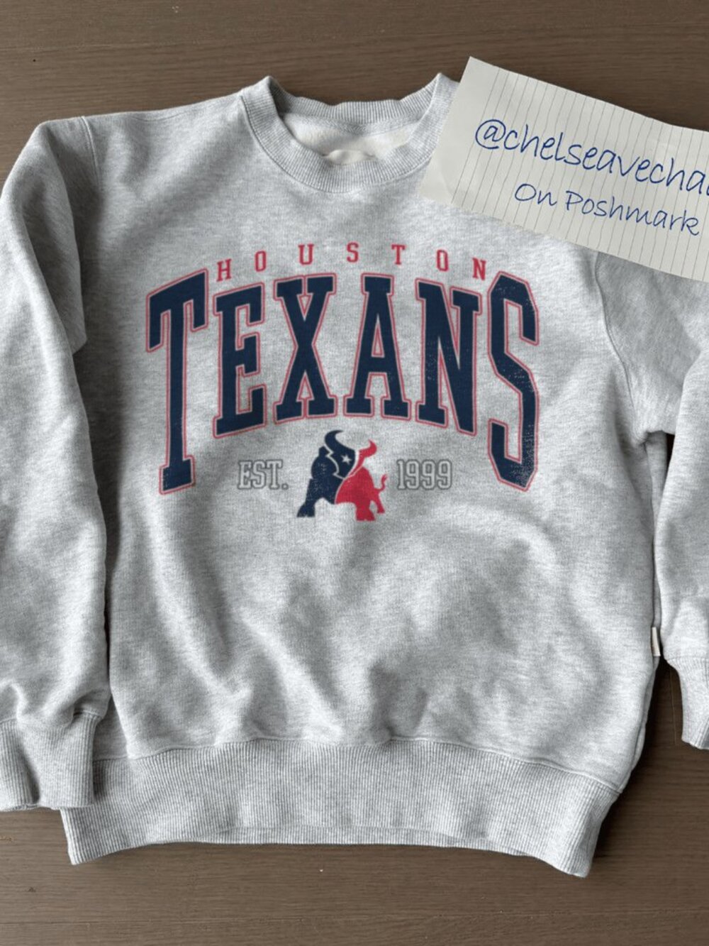Vintage Houston Texans Sweatshirt, Retro NFL Houston Texans Football Shirt Tee